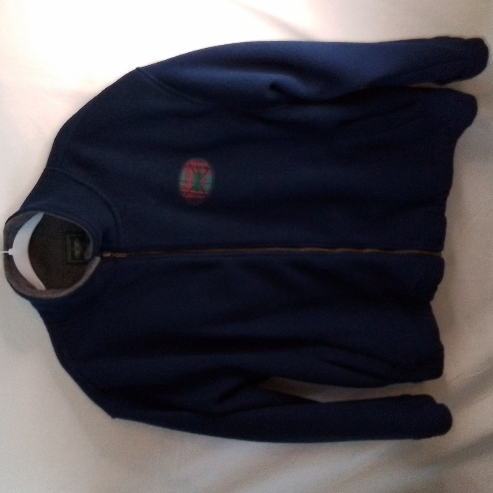 Vintage Men's "Dockers Golf" Fleece Zip Front Size XL Jacket